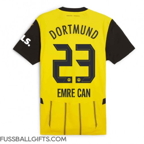 Borussia Dortmund Emre Can #23 Fußballbekleidung Heimtrikot 2024-25 Kurzarm